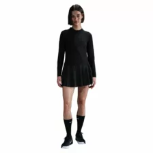Nike Court Advantage Women Dri-FIT Mid-Layer Top Black