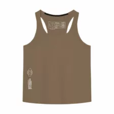 Cuera Oncourt Airy Tank Top Women Walnut