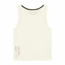 Cuera Oncourt Cropped Tank Top Women Off White