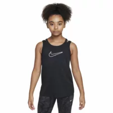 Nike One Classic Girls Dri-FIT Tank Top Black