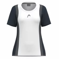 Head Club 25 Tech T-Shirt Girls Navy/White
