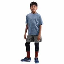 Nike Multi Boys Dri-FIT Short-Sleeve Top World Indigo
