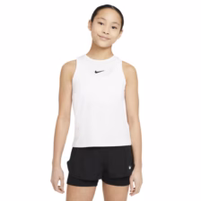 Nike Court Victory Girls Dri-FIT Tank Top White