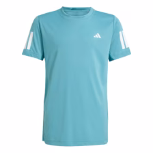 Adidas Club 3-Stripes T-shirt Boys Powder Teal