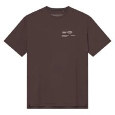 Cuera Oncourt Airy Logo T-Shirt Dark Brown