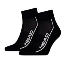 Head Performance Quarter Socks 2-Pack Black