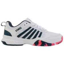 K-Swiss Court Express 2 Junior White/Stargazer/Neon Blaze